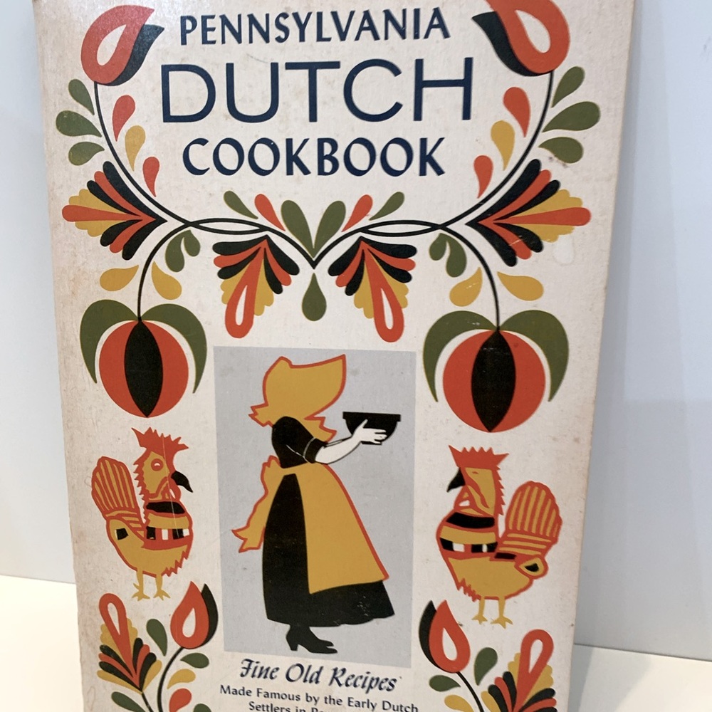 Vintage Pennsylvania Dutch Cookbook 1972 By Early Settlers & Poems of Wm.J.Meter